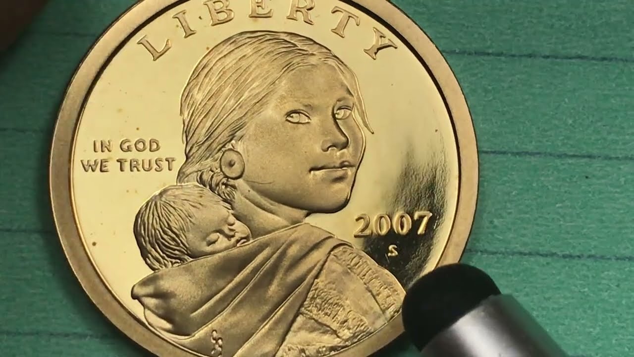 DC Minutes 2007 Sacagawea Dollar Coins