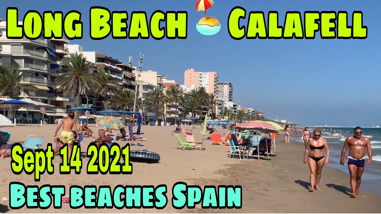 LONG BEACH CALAFELL BEST BEACHES IN SPAIN 🇪🇸 14TH SEPT 2021