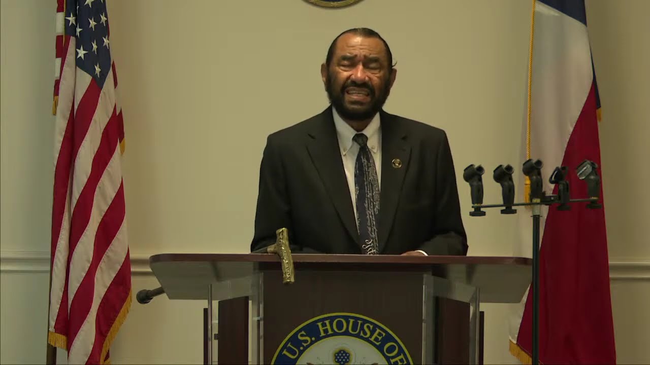 Congressman Al Green to Hold Press Conference to Discuss Issues Related to the War in Iran