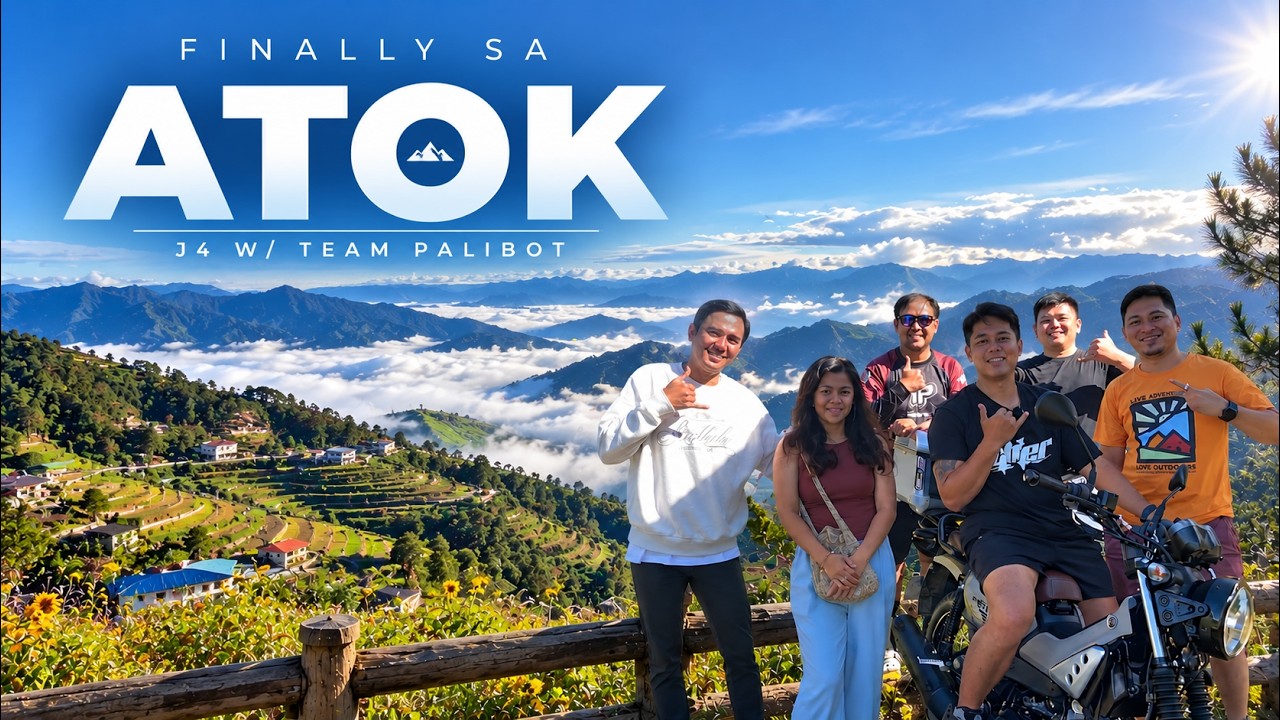Year End Ride to Baguio at Atok 🇵🇭 | Yamaha PG-1 Unexpected meet with J4 & Team Palibot