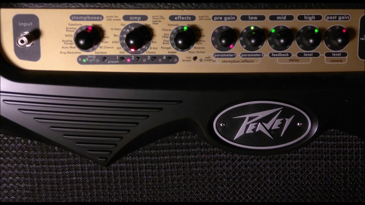 Peavey Vypyr 120W Distortion Demo and Comparison