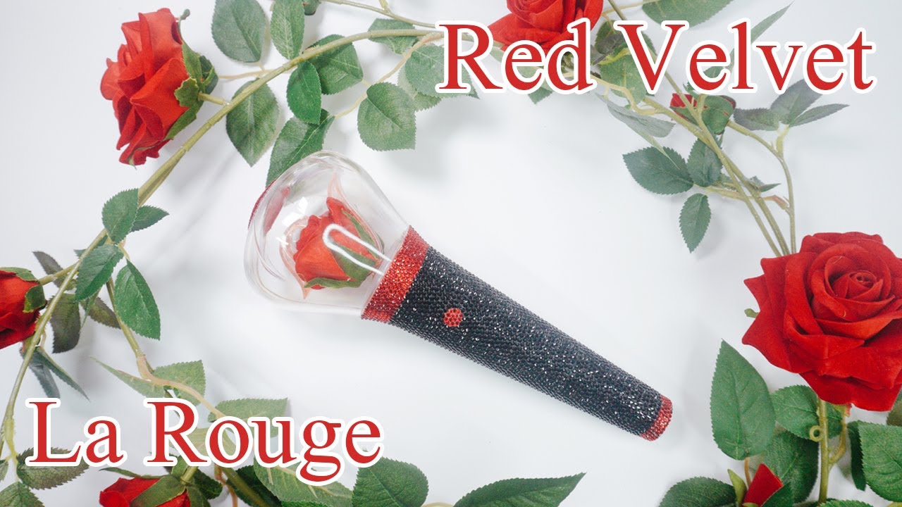 레드벨벳 김만봉 커스텀 하기 ver.라루즈 Red Velvet LIGHT STICK CUSTOM (ver. La Rouge) l (ENG SUB)