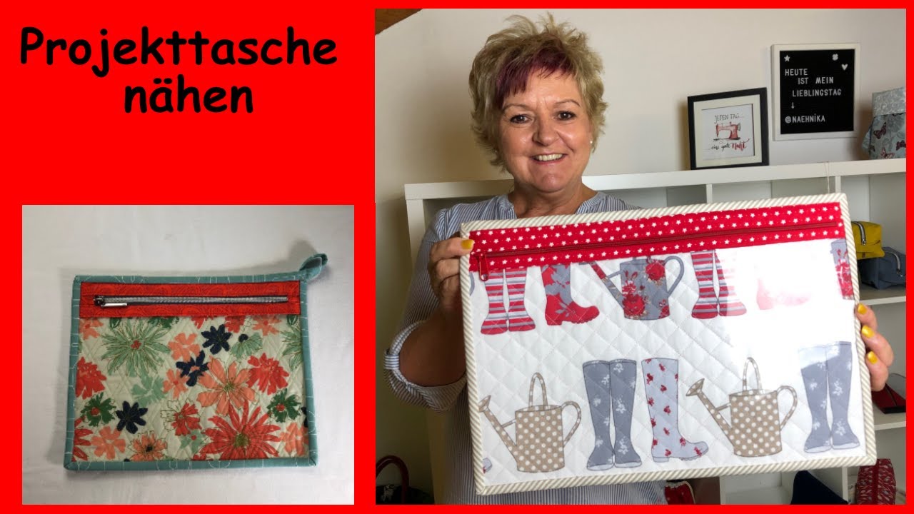 Wie du dir schnell und einfach eine Tasche für deine Anleitungen , Fotos, usw. nähen kannst.