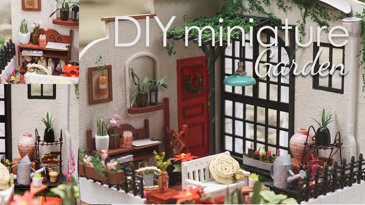 DIY Miniature Dollhouse | Rolife Miller's Garden Full Custom Build