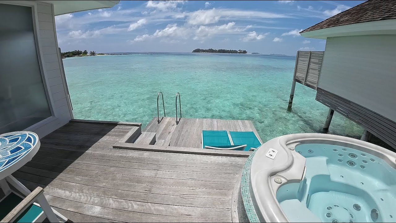 Kandima Maldives Water Villa Tour | Aqua Villa + Swirl Pool | Maldives Honeymoon 🌊🏝️