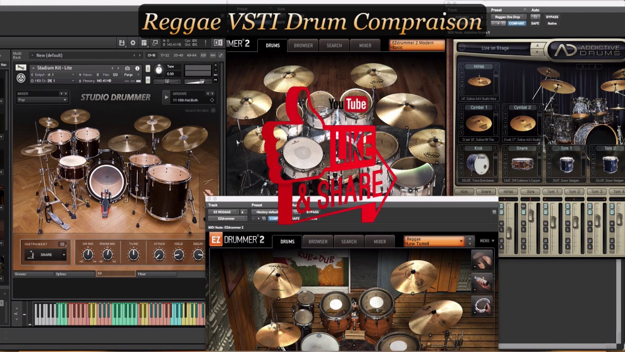 Reggae Drum Shoot Out — что лучше?