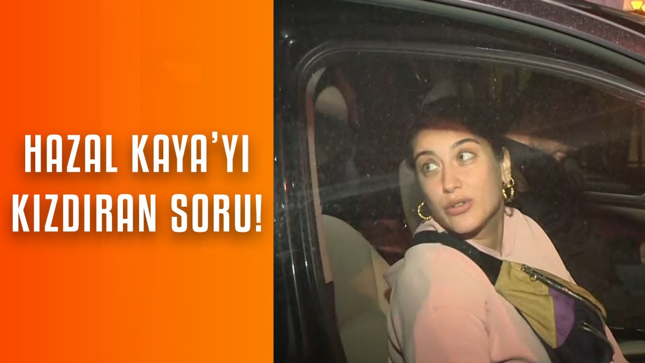 Hazal Kaya kilo sorusuna sinirlendi!