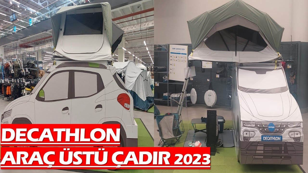 DECATHLON  ARAÇ ÜSTÜ ÇADIR | İNCELEME | FİYAT | TEMMUZ 2023#edit#keşfet#trending#decathlon#outdoors