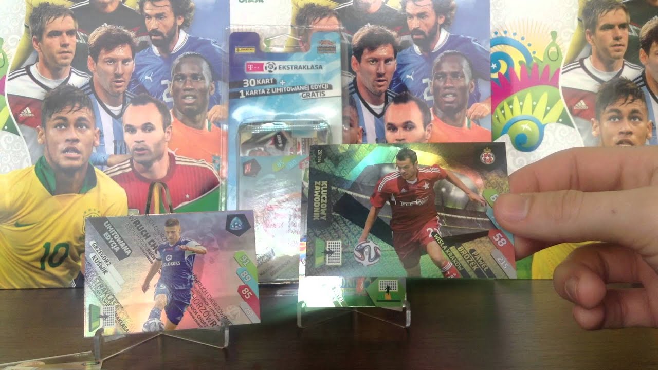 UNBOXING Blister Adrenalyn XL Panini Cards Ekstraklasa 2014/2015 !!!
