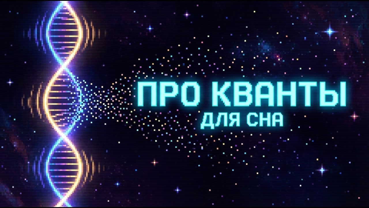 ЛЕКЦИЯ ДЛЯ СНА 🌙 Ткань Вселенной: Как частицы рождаются из вибраций пустоты? | Это чтобы засыпать