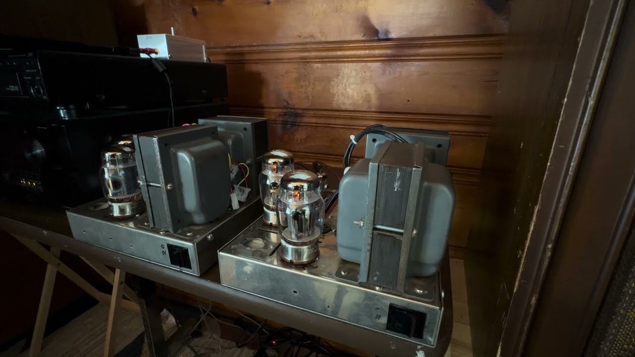 Dynaco Mark III Mono Block Tube Amplifiers.