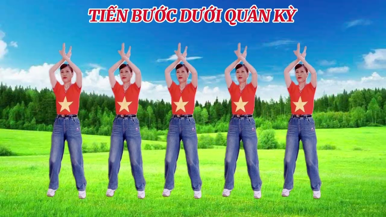 TIẾN BƯỚC DƯỚI QUÂN KỲ. SIÊU PHẨM MỚI RẤT ĐẸP, Ý NGHĨA ĐÓN CHÀO 30/4 & 1/5