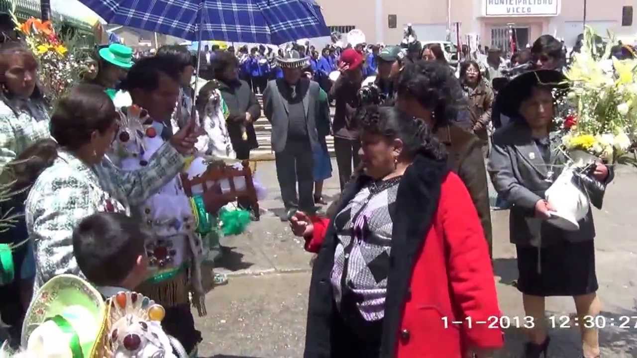 NEGRITOS DE VICCO 2013 : OFRENDA AL NIÑO JESÚS DE LA FAMILIA PALPÁN 01/01/13 (PARTE 01)