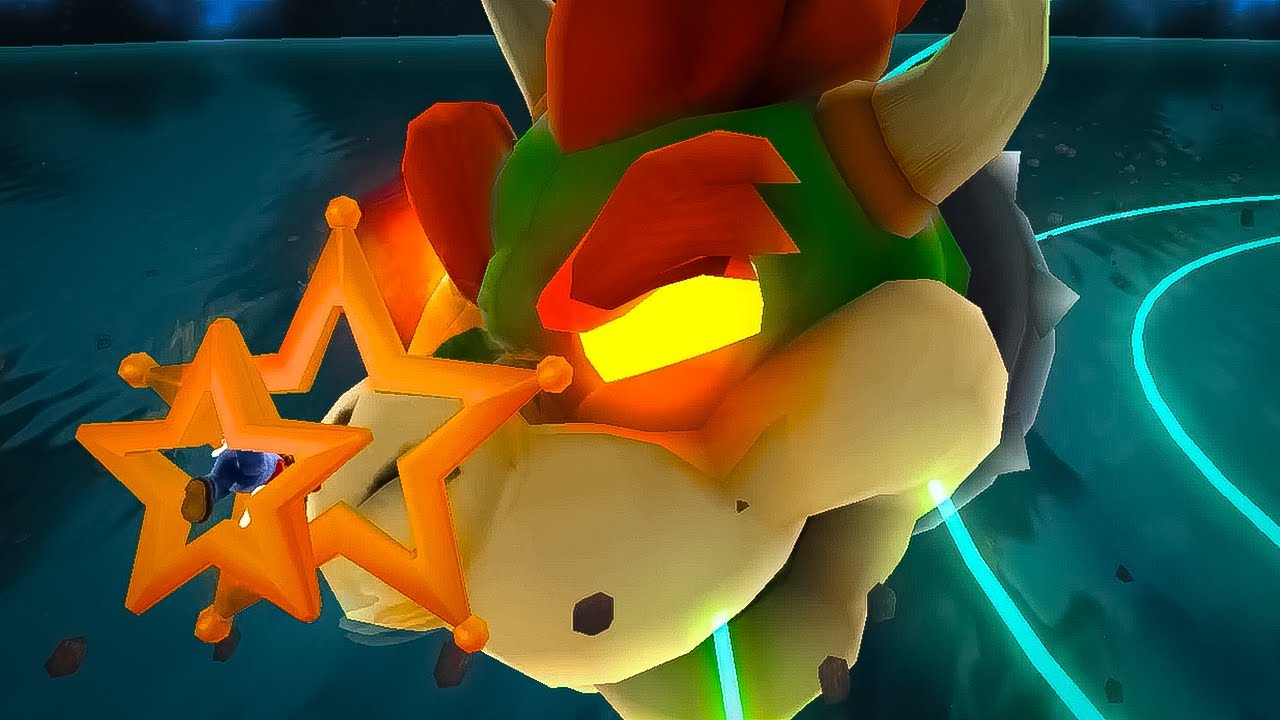 Super Mario Galaxy (Switch) - ALL BOWSER LEVELS HD