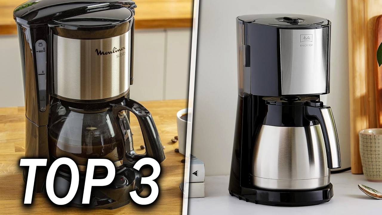 TOP 3 : Meilleure Cafetière Filtre 2026