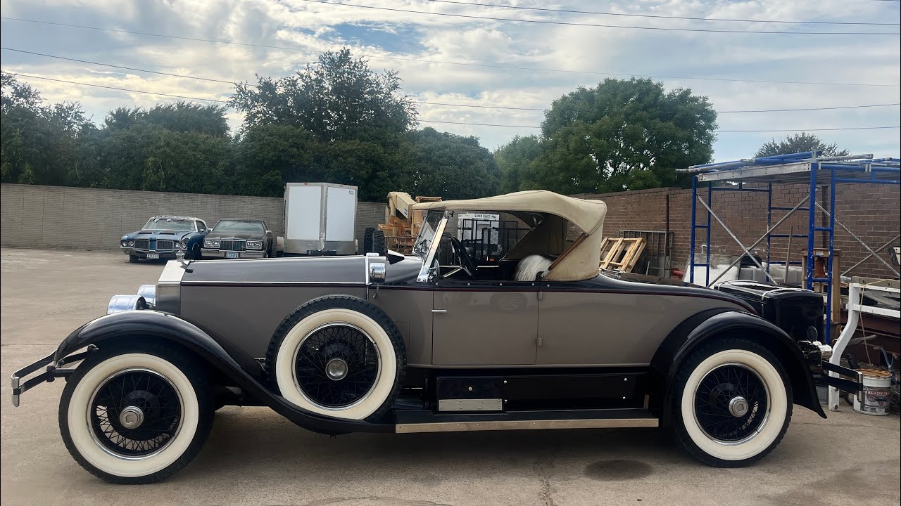 Rolls Royce Phantom 1 Piccadilly Roadster 1927 года, готов к показу