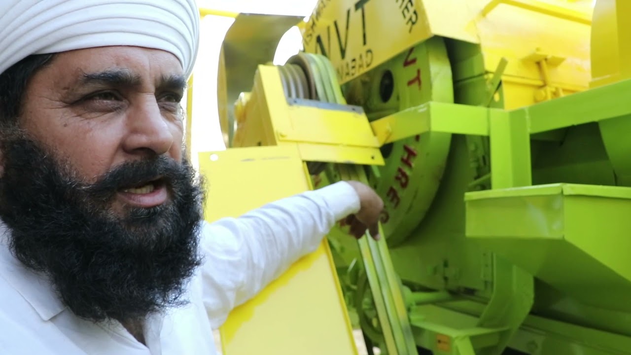 NVT THRESHER के ड्रम जाल की पुली की सेटिंग कैसे करें। 9991827944