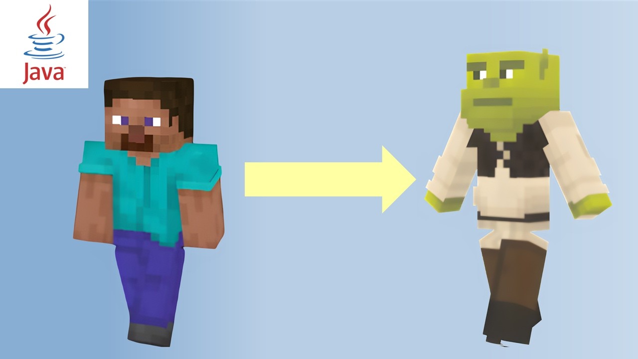 Minecraft Java How to Change Skin