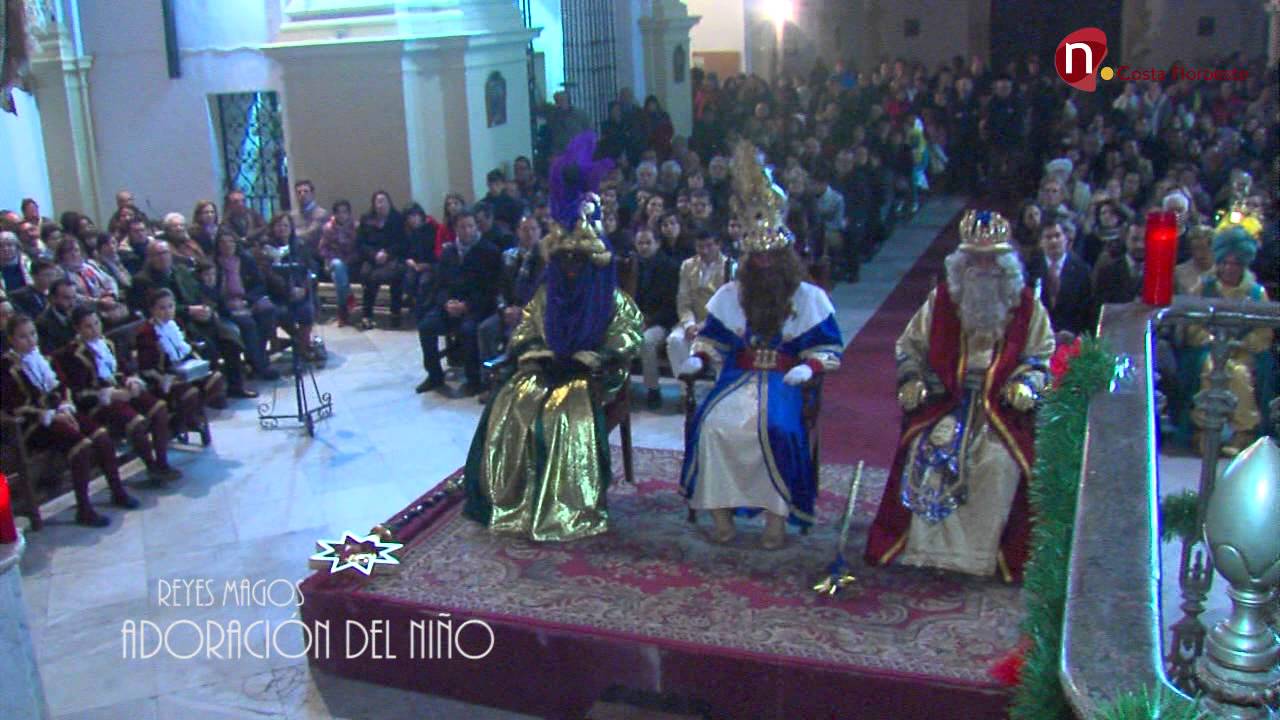 Cabalgata Reyes Magos 2015, Adoración a Niño Jesús, Sanlúcar de Barrameda