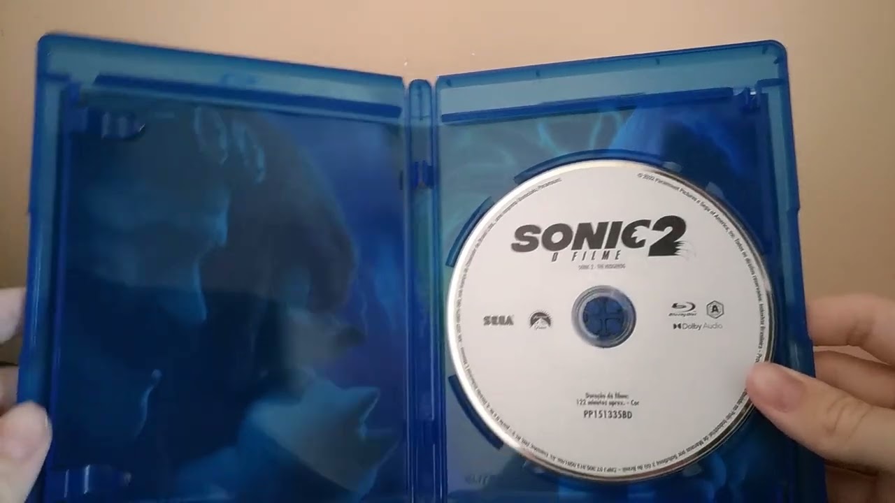 Blu ray Sonic 2