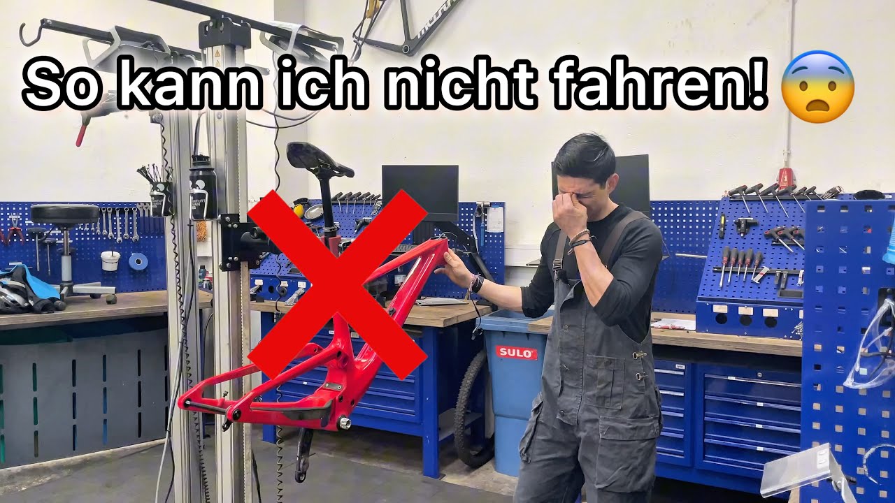 Dringende Reparatur‼️ Nicos Scott Spark muss für das härteste Rennen fit sein ⏳