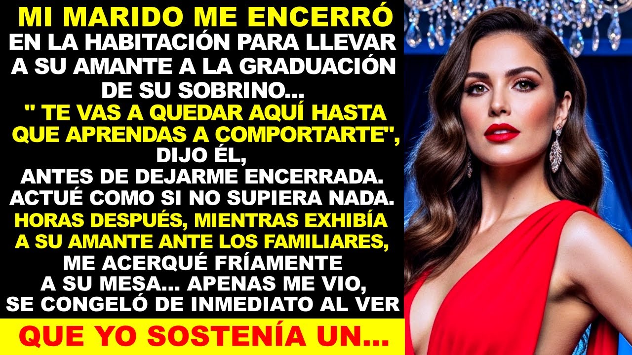 MI MARIDO me ENCERRÓ para salir con su AMANTE — Actué como si no supiera nada.Pero se CONGELÓ cuando