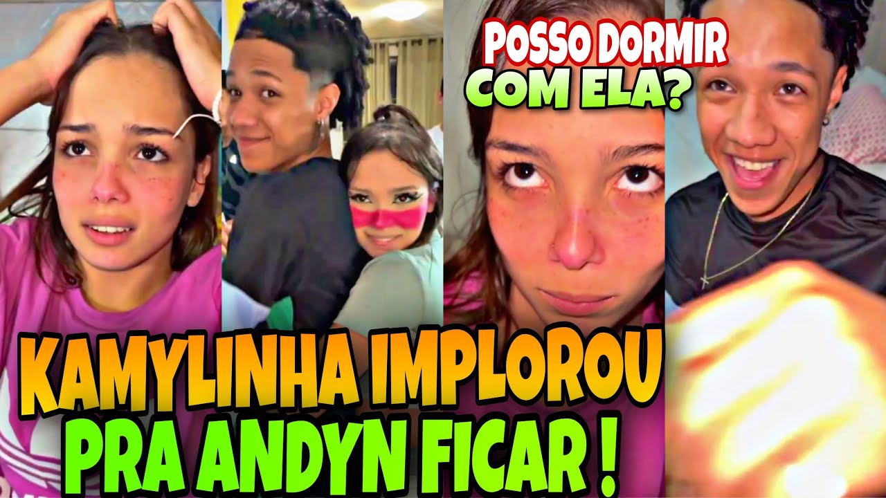 KAMYLINHA IMPLORA PARA O HYTALO DEIXAR ANDYN NA CASA + ELE PEDE PRA DORMIR COM ELA, VEJA! 😱😱😳
