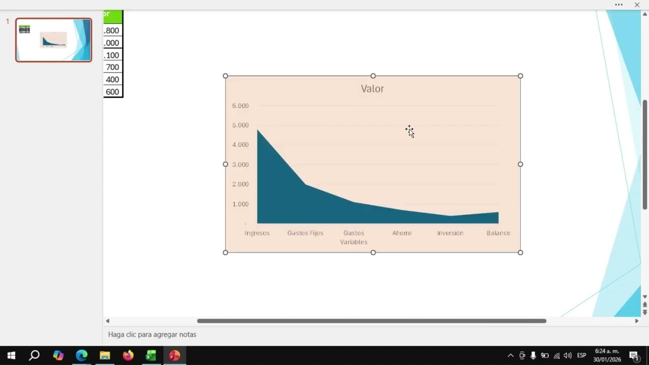 Actualiza tus diapositivas desde excel. #excel 