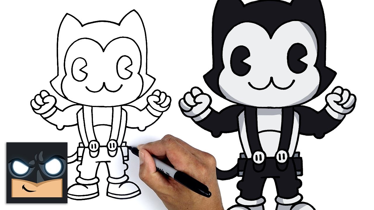 How To Draw Fortnite | Toon Meowscles ||  NEW Fortnite Season 6 Skin