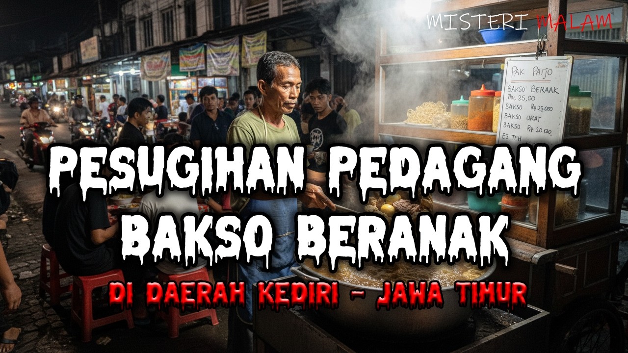 KISAH PESUGIHAN PEDAGANG BAKSO BERANAK !!! DI DAERAH KEDIRI - JAWA TIMUR..