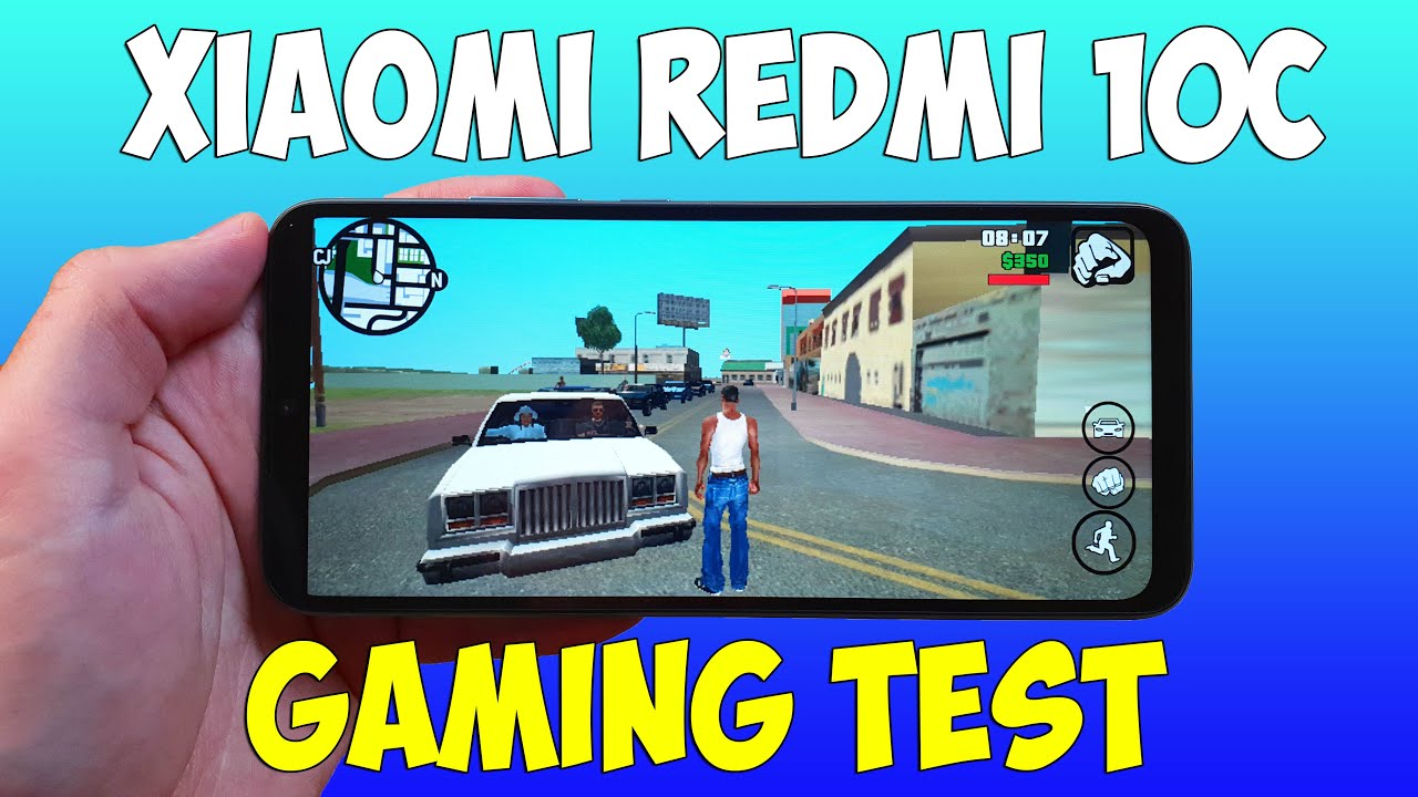XIAOMI REDMI 10C GAMING TEST (SNAPDRAGON 680) - ИГРОВОЙ ТЕСТ!