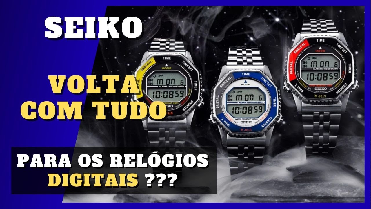 SEIKO superou a CASIO ao lançar os novos Rotocall ??? SMGG17, SMGG19 e SMGG21 - Seiko PhD! [172]