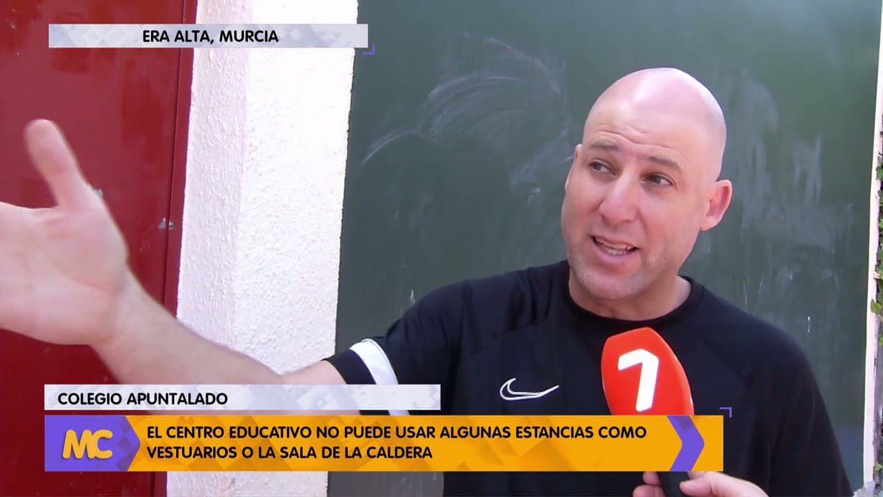 UN COLEGIO DE ERA ALTA LLEVA M&Aacute;S DE DOS A&Ntilde;OS APUNTALADO