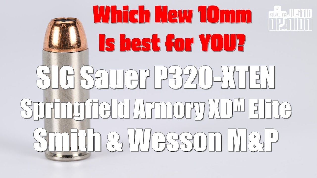 Лучший 10-мм? SIG Sauer против Springfield против S&W
