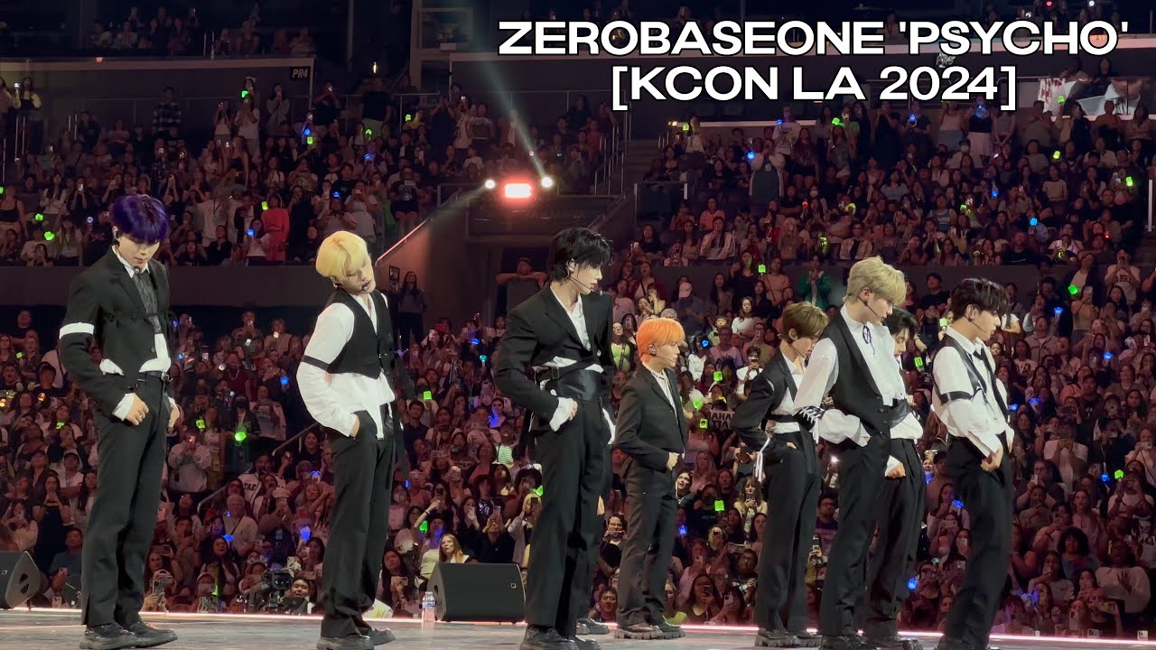 [4K] [KCON LA 2024] ZEROBASEONE (제로베이스원) 'Psycho' Special Stage