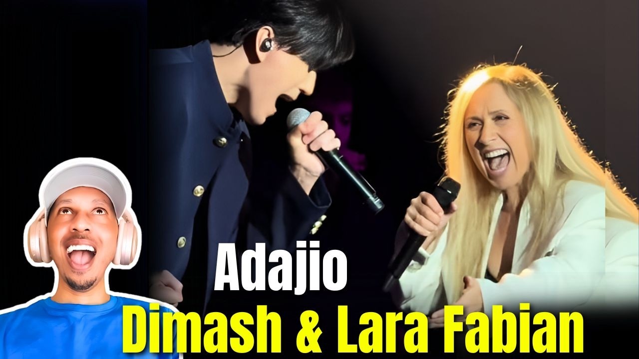 REACTION to Lara Fabian ft Dimash - Adajio - Live in London Wembley Arena