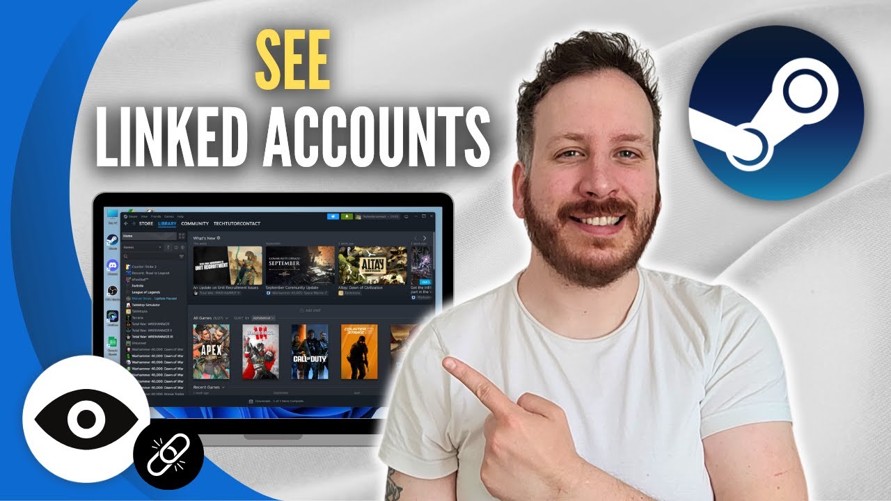 How To See Linked Accounts On Steam