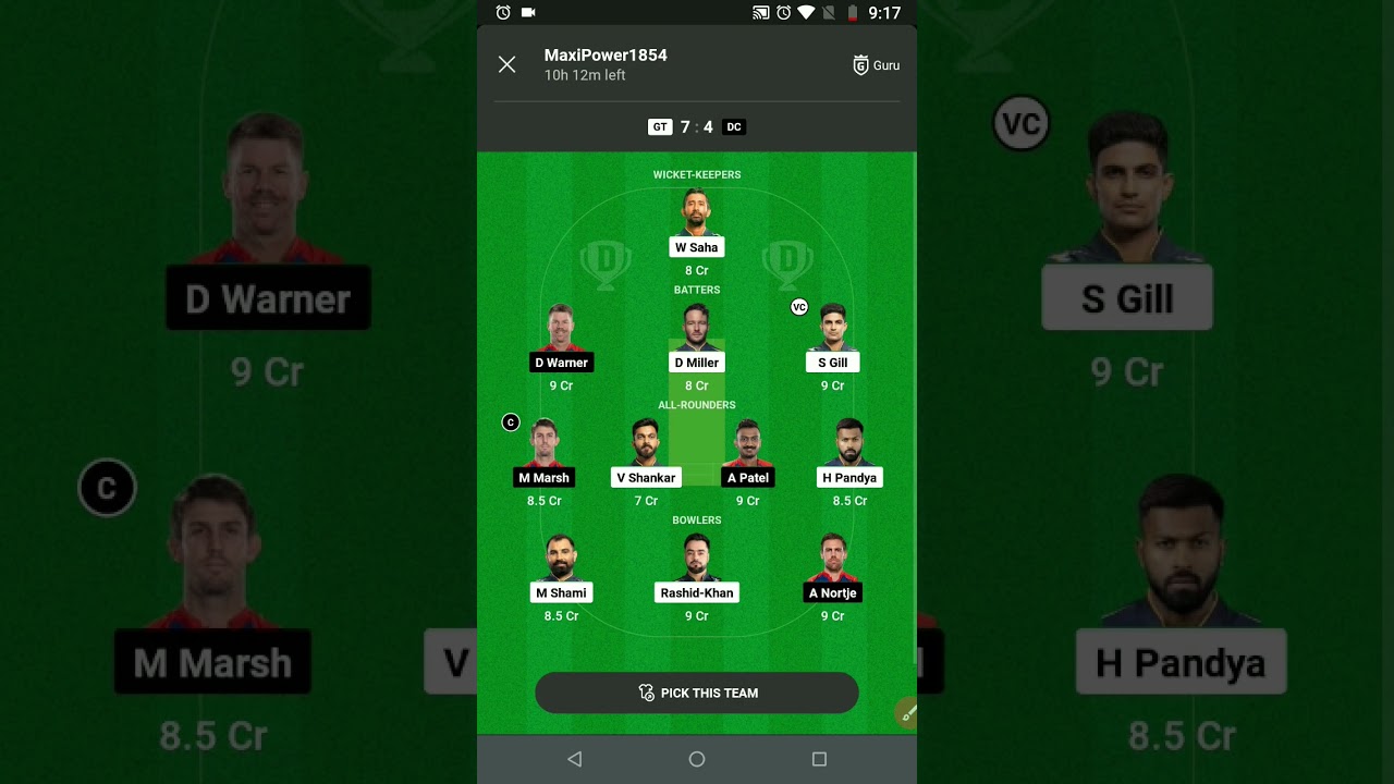 🧐 How to Pick H2H Teams from Guru Teams #dream11 #h2hteam #h2hcontestteam #h2h #tataipl2023