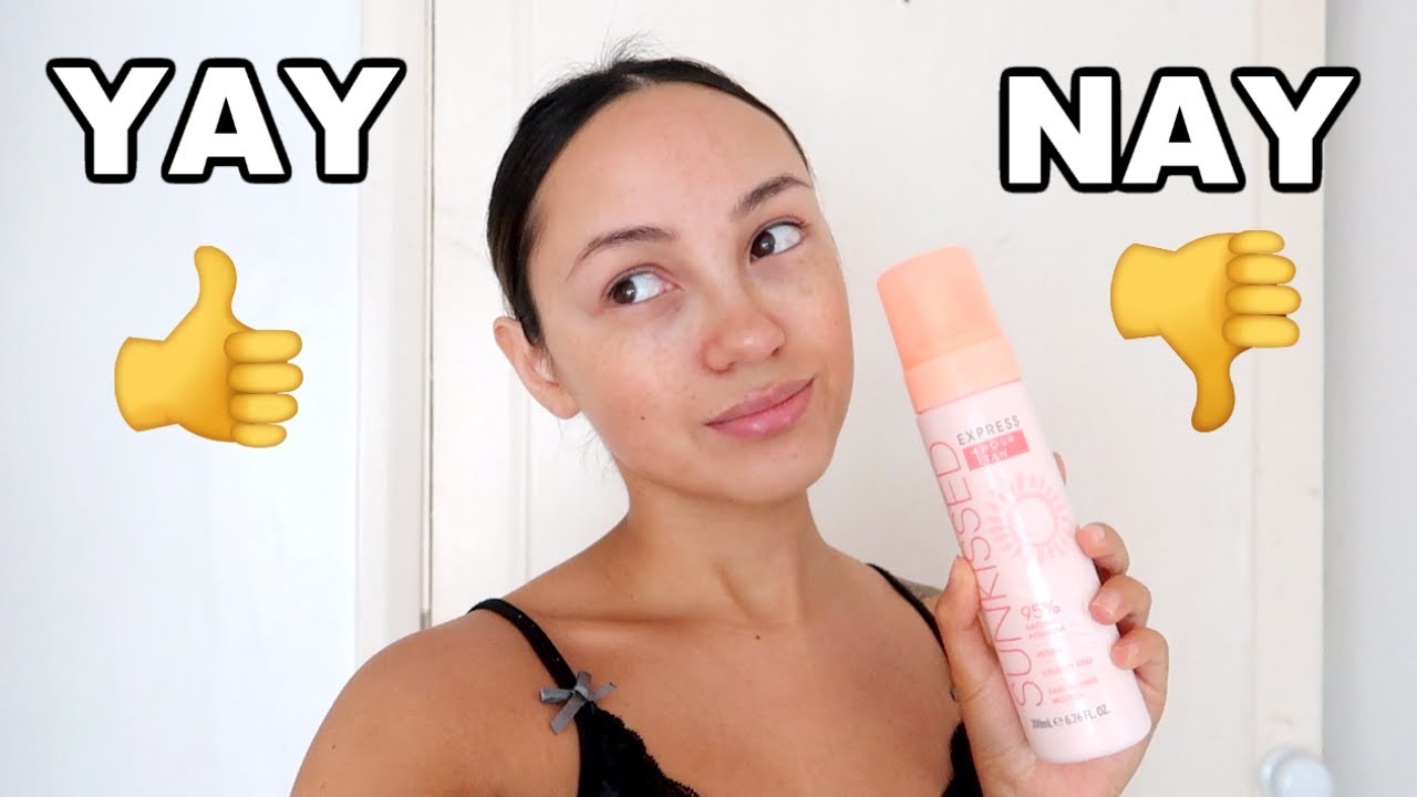 SUNKISSED 1 Hour Express Tan REVIEW! Yay Or Nay?!