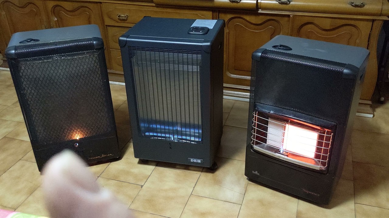 ¿ Que estufa de gas comprar Catalitica, ceramica o Llama Azul ?