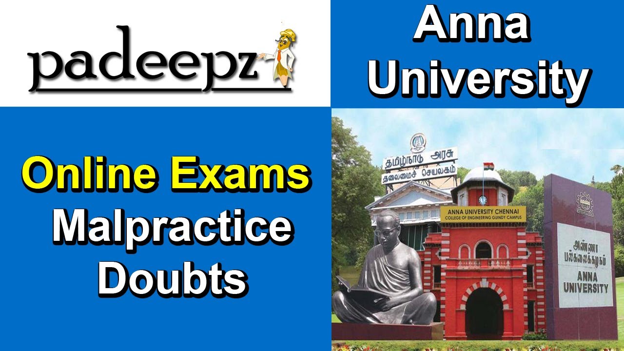 Anna University Latest News | Online Exams Malpractice Doubts | Padeepz