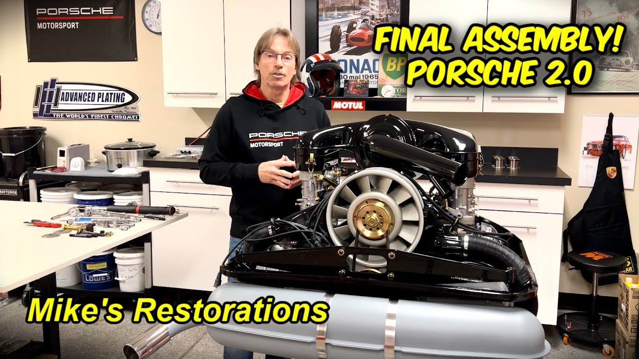 Porsche 2.0 Final Assembly Engine Build!