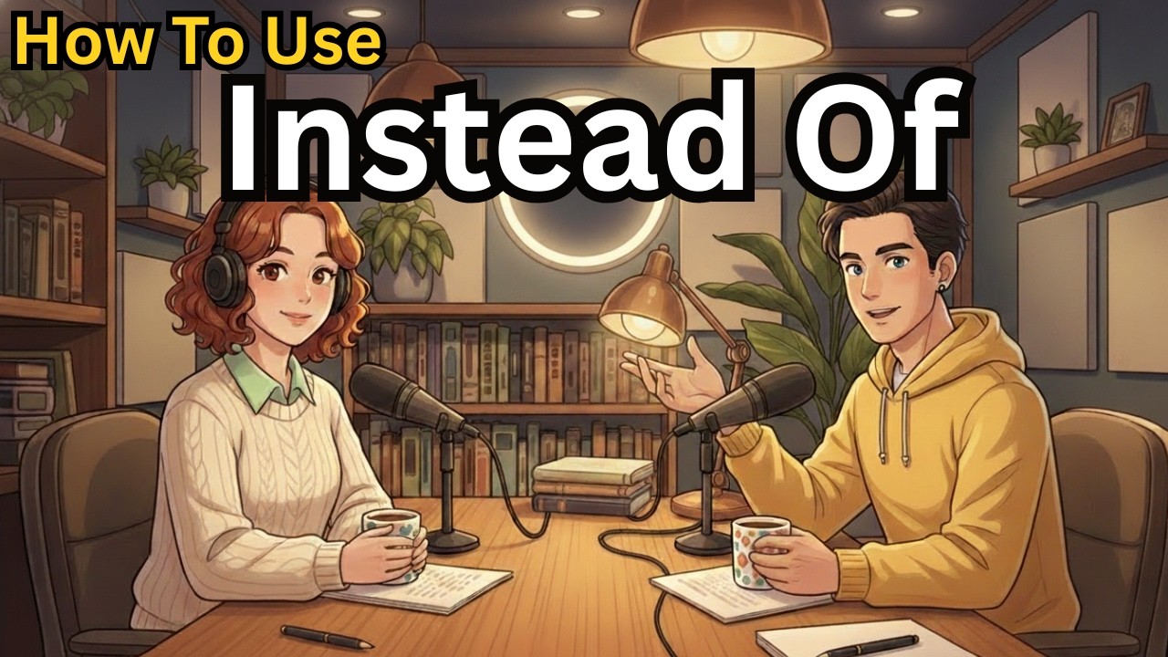 How to Use “Instead Of” in English | Beginner Podcast