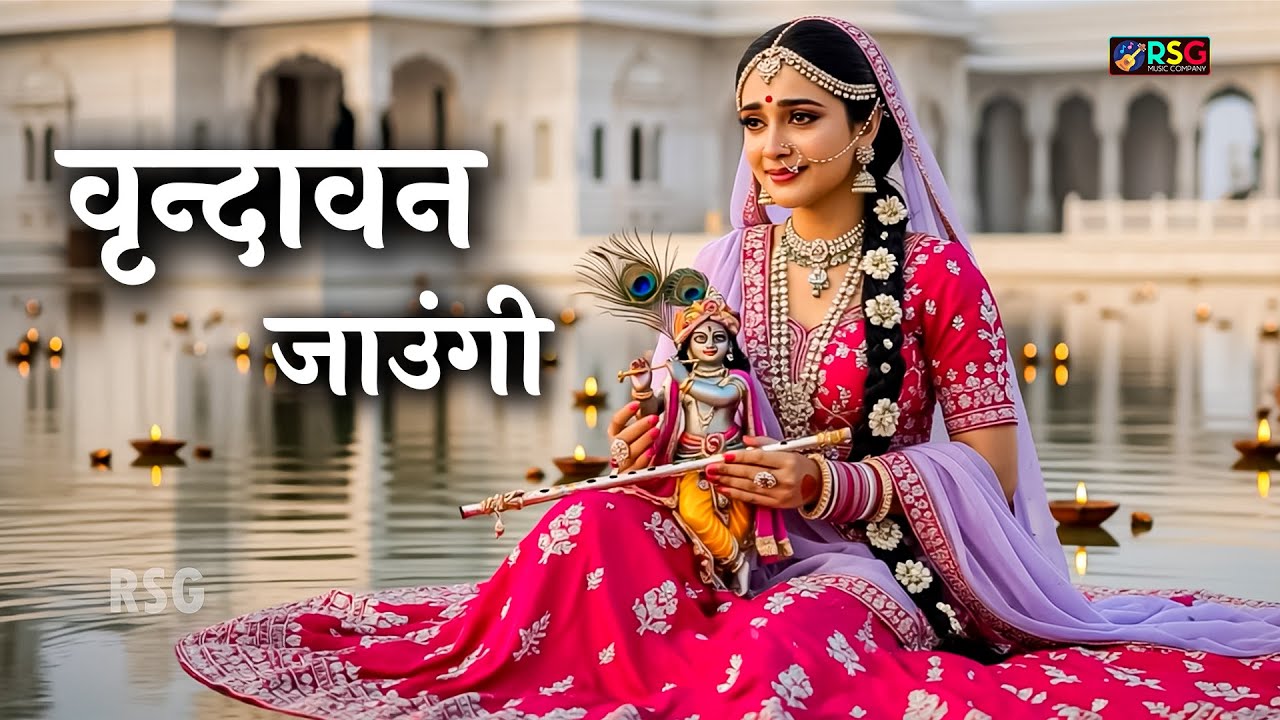 Vrindavan Jaungi | वृन्दावन जाउंगी | मेरे उठे विरह में पीर | Krishna Bhajan 2026 | #krishna #radhe