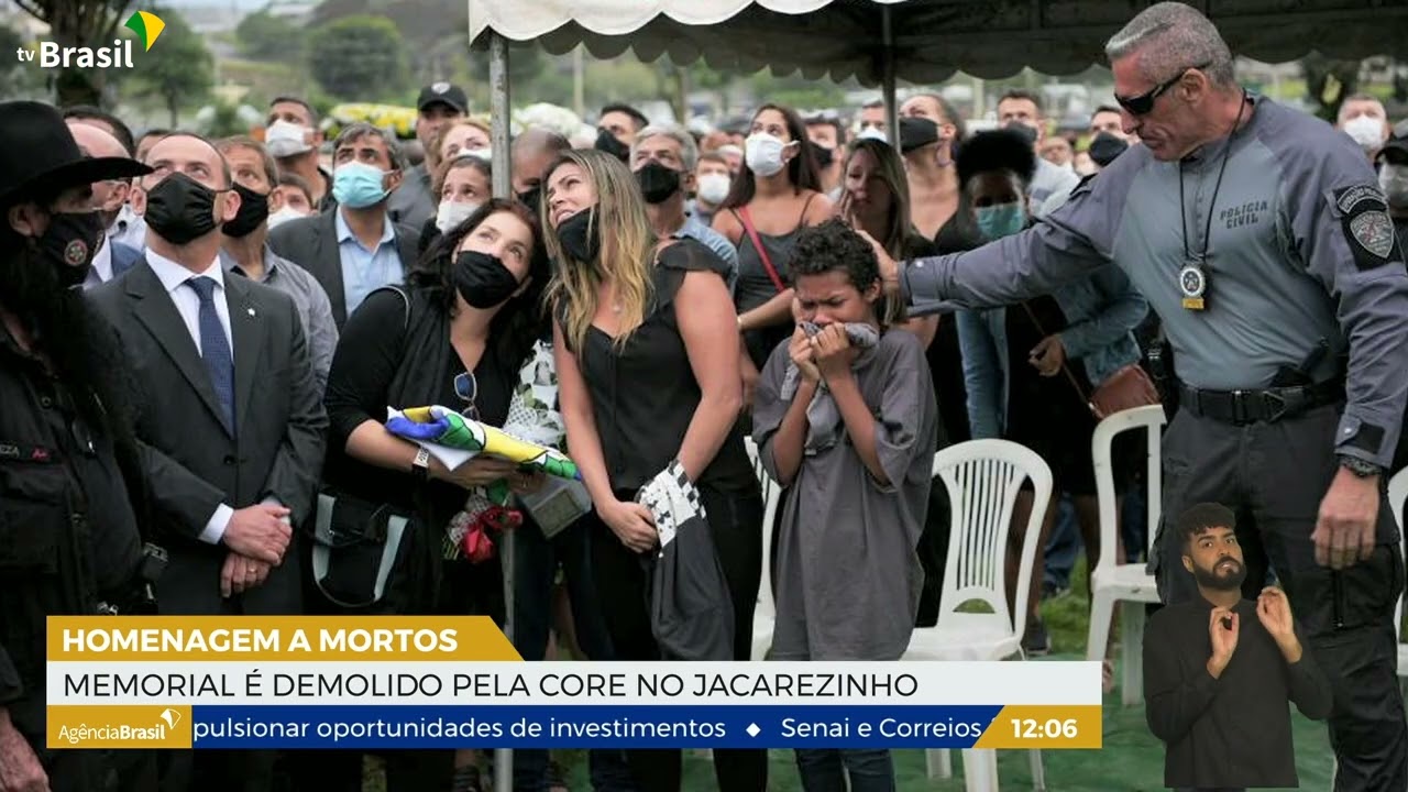 RJ | Memorial em homenagem aos mortos no Jacarezinho &eacute; demolido
