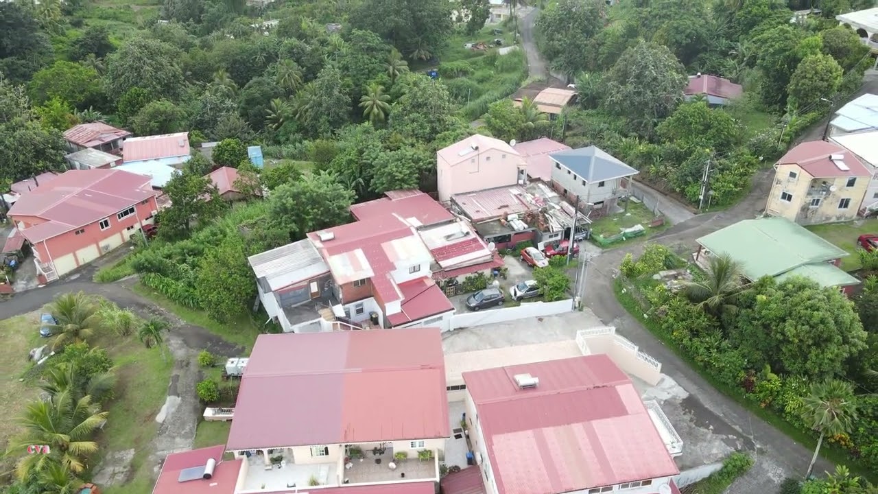 vue aérienne de morne des esses