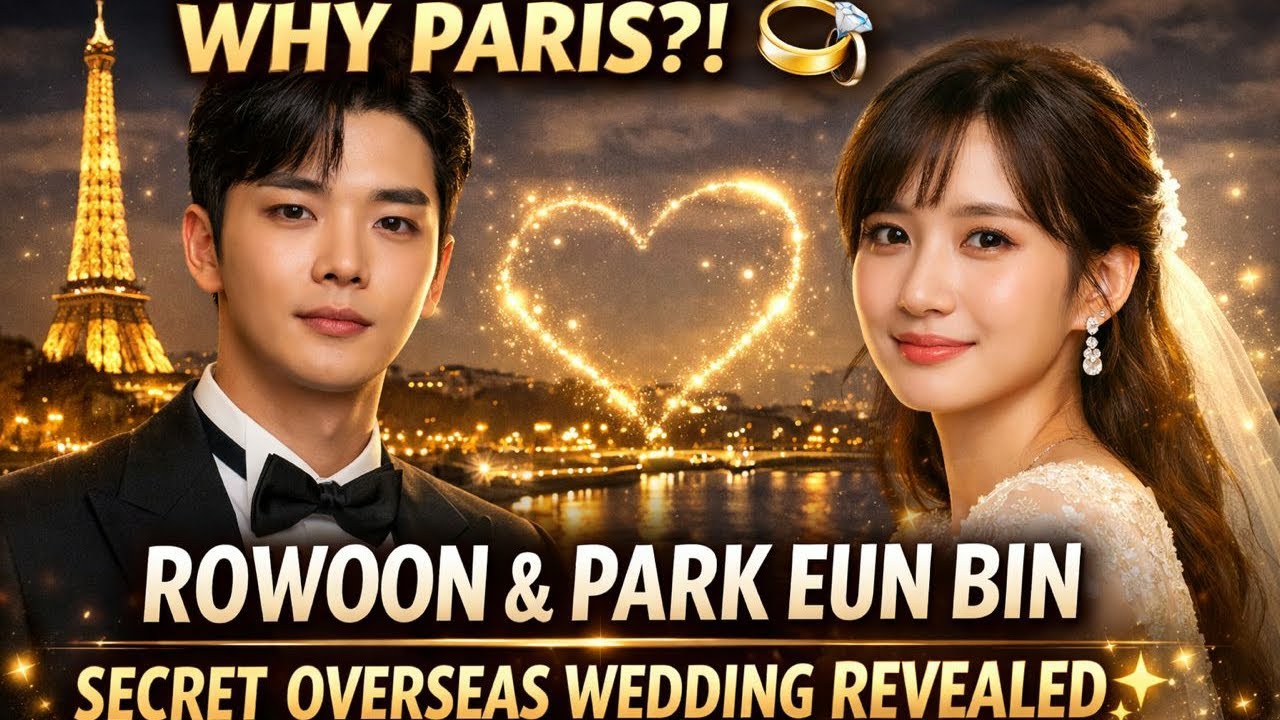 😱 Why Paris?! Rowoon & Park Eun Bin Finally Break Their Silence on Their Overseas Wedding 💍✨