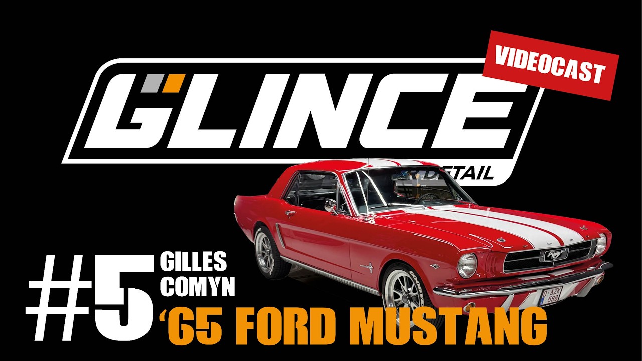De vijfde Glince videocast - Gilles met zijn '65 Ford Mustang