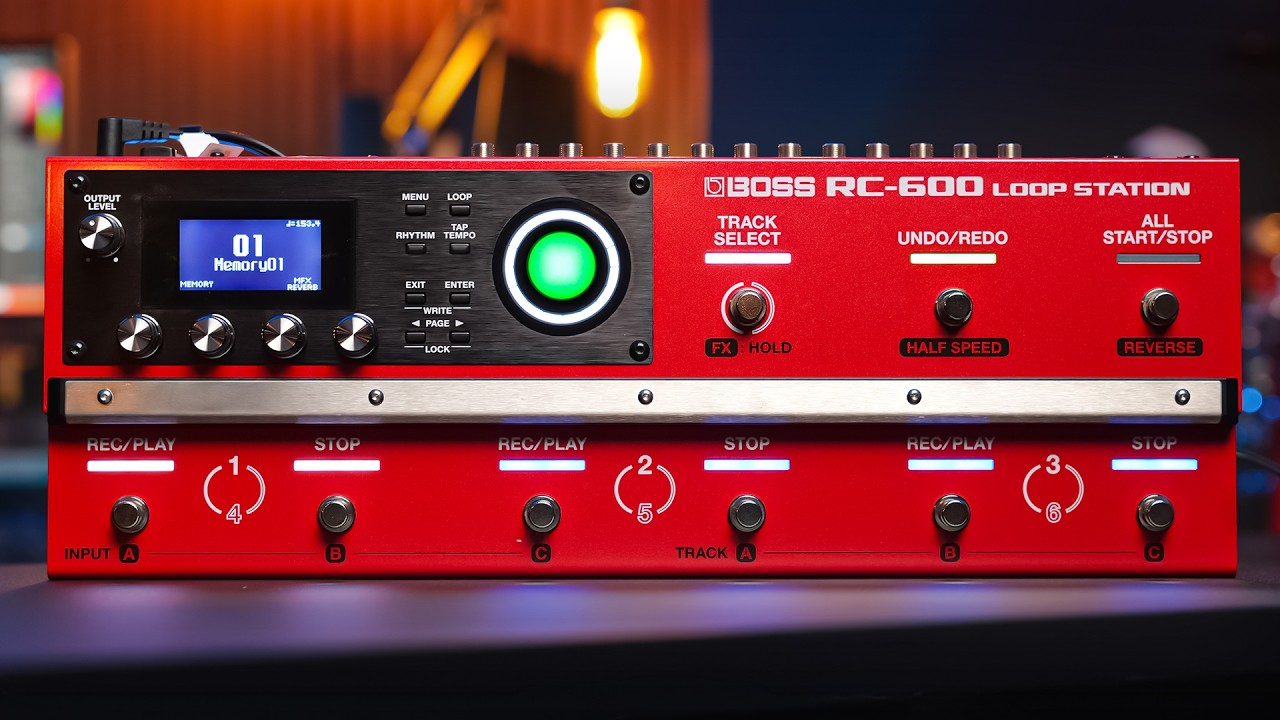 BOSS RC-600 Walkthrough And Setup - Beginner Guide