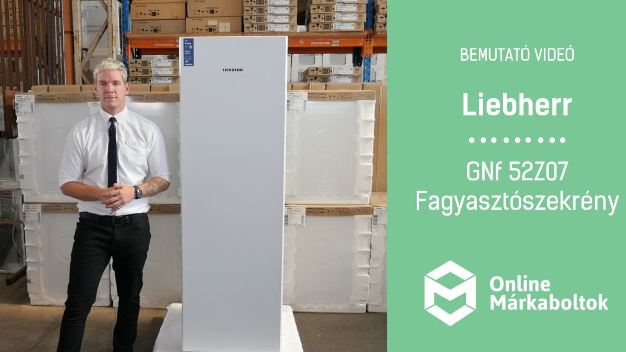 Liebherr GNf 52Z07 Fagyasztószekrény bemutató videó